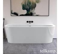 Tellkamp Solitär Wall Baignoire murale avec habillage, 0100-277-00-A/CR,