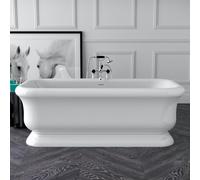 Tellkamp Vintage Baignoire rectangulaire en îlot, 0100-290-00-A/CR,