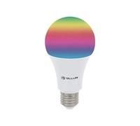 Tellur Ampoule LED RGB Smart Wifi, App pour Smartphone, Compatible avec AMAZON Alexa et Google Assistant, 100 W équivalent 100 W, Blanc/Chaud/RGB, 1000Lm, Régulateur d'intensité, E27