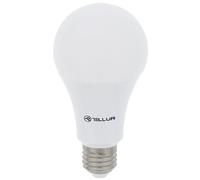 Tellur Ampoule LED Smart Wifi, App pour Smartphone, Compatible avec AMAZON Alexa et Google Assistant, 100 W équivalent 100 W, Blanc/Chaud, 1000Lm, Régulateur d'intensité, E27