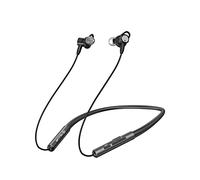 TELLUR Ego Casque Bluetooth in-Ear, Multipoint, Annulation Active du Bruit, IPX4 et léger -> Idéal pour Le Sport et l'entraînement, BT 5.0, Fermeture magnétique, jusqu'à 9 Heures de Lecture, Noir