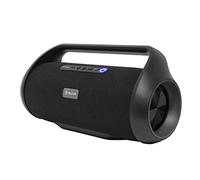 TELLUR Obia Enceinte Bluetooth Portable Stéréo, 50W, Technologie True Wireless Stereo, IPX5 Résistant aux Éclaboussures, Portable Puissante, Fonction Mains Libres, USB, Jack AUX 3,5 mm, Noir