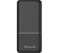Tellur Powerbank 10000 mAh 2xUSB+USB-C+MicroUSB, noir