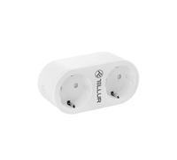 Tellur WiFi AC Dual Plug, indicateur d'énergie, 16 A, 2400 W