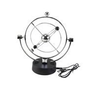 Tellurion USB de Bureau en PP, Jouet de Sciences Physiques Noir | Objet Décoratif Réaliste à Trois Dimensions, Alimentation USB sans Pile, pour Tables et Salles de Sciences