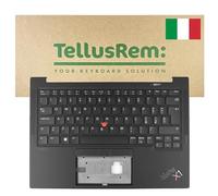 TellusRem Clavier de rechange pour Lenovo ThinkPad X1 Carbon G10 G11 (Gen 10 Gen 11) 14 pouces - Disposition italienne (IT/QWERTY) - Clavier d'ordinateur portable de qualité supérieure - Rétroéclairé