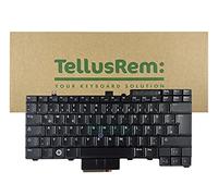 TellusRem Clavier de Remplacement Allemand Non rétroéclairé pour Dell Latitude E6400, Latitude E6410, Latitude E6500, Latitude E6510