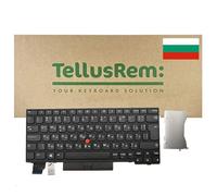 TellusRem Clavier de Remplacement Bulgare Non rétroéclairé pour Lenovo Thinkpad X280 X390 X395