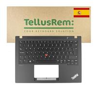 TellusRem Clavier de Remplacement Compatible avec Lenovo ThinkPad T14s Gen 3 et Gen 4 - QWERTY espagnole
