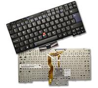TellusRem Clavier de Remplacement Danois Non rétroéclairé pour Lenovo Thinkpad T520 T520i T420S T420 T420i T400S T410S T410 T410I T510 T510i W510 W520 X220T X220s X220i X220