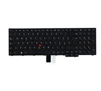 TellusRem Clavier de Remplacement Italien Non rétroéclairé pour Lenovo Thinkpad E550 E560 E560c