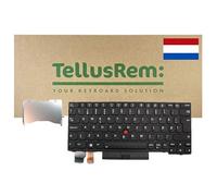 TellusRem Clavier de Remplacement Néerlandais rétroéclairé pour Lenovo Thinkpad X280 X390 X395