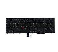 TellusRem Clavier de Remplacement Norvégienne Non rétroéclairé pour Lenovo Thinkpad E550 E560 E560c