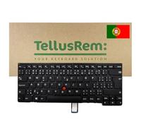 TellusRem Clavier de Remplacement Portugais Non rétroéclairé pour Lenovo Thinkpad T431 T431S E431 T440 T440P T440S E440 L440 T450 T450S T460 L450 T440E