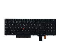 TellusRem Clavier de Remplacement Tchèque rétroéclairé pour Lenovo Thinkpad T470 T480