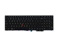 TellusRem Clavier de Remplacement US International Non rétroéclairé pour Lenovo Thinkpad E550 E560 E560c