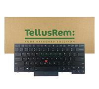 TellusRem Clavier de Remplacement US rétroéclairé pour Lenovo Thinkpad T480s, T490, E490, L480, L490, L380, L390, L380 Yoga, L390 Yoga, E490, E480