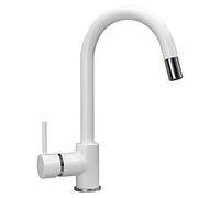 Telma mis51-bianco Lait Mitigeur pour cuisine, 32.6 x 17,3 x 5 cm, blanc lait