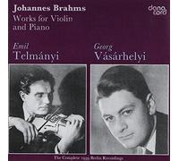 Telmanyi,Emil - Werke Für Violine und Klavier