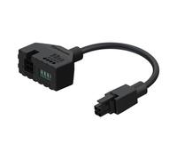 Teltonika - Adaptateur secteur - connecteur 4 broches (pas de 3 mm), bloc de terminal 4 broches (F) pour connecteur 4 broches (pas de 3 mm) (M) -