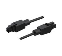 Teltonika Câble d'alimentation PR2PP10B 4 broches (M-M) pas de 3 mm 30 V 2 A 1 m noir