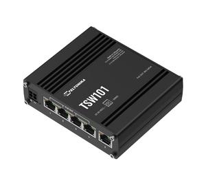 Teltonika Networks Commutateur Ethernet Gigabit PoE+ pour véhicules Teltonika TSW101