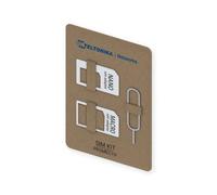 Teltonika Networks Kit d’adaptateurs SIM Teltonika pour cartes Nano, Micro et SIM standard PR5MEC19