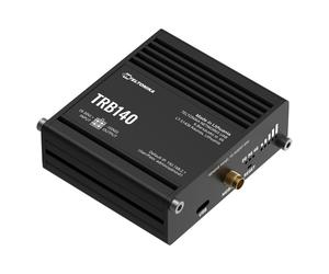 Teltonika Networks Passerelle IoT industrielle 4G LTE Teltonika avec Gigabit Ethernet TRB140