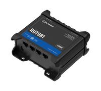 Teltonika Networks Routeur industriel LTE Cat 4 mondial Teltonika avec Double SIM et GNSS RUT981