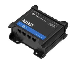 Teltonika Networks Routeur industriel LTE Cat 4 Teltonika avec Double SIM, Wi-Fi et GNSS RUT951