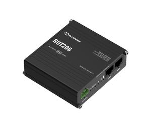 Teltonika Networks Routeur industriel LTE Cat 4 Teltonika avec Double SIM, Wi-Fi et RS232/RS485 RUT206