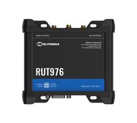 TELTONIKA NETWORKS RUT976 DUAL SIM Redcap 5G/4G/LTE RS232 RS485 I/O WiFi GNSS Router
