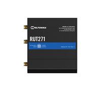 Teltonika RUT271 - Routeur sans fil - maillage - WWAN commutateur 2 ports - 5G, LTE - 4G, 5G - Montage sur rail DIN, fixation murale, montable en