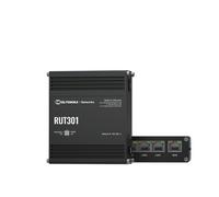 Teltonika RUT301 Routeur Cellulaire Ethernet Fast Ethernet, Boîtier Aluminium, CPU Mediatek 0.58GHz, 128MB RAM, 5x RJ45, USB 2.0, 9-30V DC, -40°C à 75°C, Certifié CE/UKCA/RCM/FCC