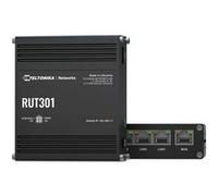 Teltonika Routeur 4G industriel RUT301 – 4 ports Ethernet, montage rail DIN, fixation murale