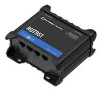 Teltonika RUT951 - Routeur sans fil - WWAN commutateur 3 ports 2,4 Ghz - 3G, 4G - Montage sur rail DIN, montable en surface, fixation murale G