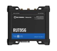 Teltonika RUT956 - Routeur sans fil - WWAN commutateur 3 ports 2,4 Ghz - 3G, 4G - Montage sur rail DIN