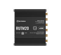Teltonika RUTM20 - Routeur sans fil - WWAN commutateur 2 ports - 1GbE - Wi-Fi 5 - Bi-bande - 5G, 4G, 3G - Montage sur rail DIN, montable en surface, fixation murale