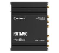 Teltonika RUTM500000000 Routeur Mobile 5G RUTM50, Vitesses jusqu'à 3,4 Gbit/s, Double SIM avec Fonction de basculement Automatique, Prend en Charge la 4G (LTE Cat 19), Support US et