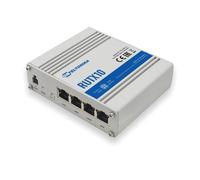 Teltonika Routeur sans fil RUTX10 – 4 ports 1GbE, Wi‑Fi 5 bi‑bande, montage sur rail DIN