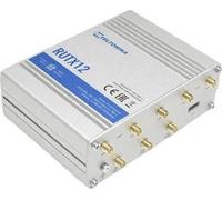 Teltonika RUTX12 routeur sans Fil Gigabit Ethernet Bi-Bande (2,4 GHz / 5 GHz) 3G 4G Argent