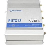 Teltonika RUTX12 - Routeur sans fil - WWAN commutateur 4 ports - 1GbE, Modbus - Wi-Fi 5 - Bi-bande - 4G, 3G