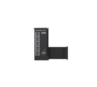 Teltonika TSF010 Switch Ethernet Non-Géré 5 ports Fast Ethernet 10/100, 10Gbps, Boîtier Aluminium, Rail DIN, -40°C/75°C, 7-57V DC