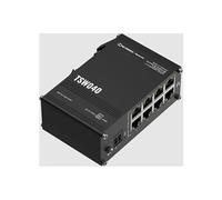 Teltonika TSW040 - Commutateur - non géré - 8 x 10/100 (PoE+) - Montage sur rail DIN - PoE+ (240 W)