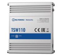 Teltonika Commutateur TSW110 – couche 2 non géré 5x10/100/1000 PoE passif Rail DIN