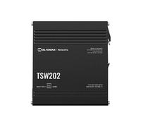 Teltonika TSW202 - Commutateur - Géré - 8 x 10/100/1000 (PoE+) + 2 x SFP - Montage sur rail DIN - PoE+ (240 W)