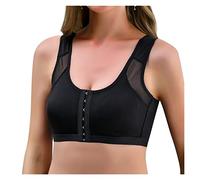 Telusu S-5XL Soutien-Gorge Correcteur De Posture pour Femmes avec Maintien du Dos sous-vêtements Respirants Shapewear Soutien-Gorge De Sport Débardeurs Corset (Color : Black, Size : XXL/XX-Large)