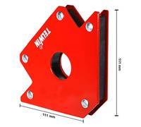 Telwin 802583 Support Magnetique pour Soudage, Rouge