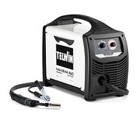 TELWIN 816085 Maxima 160 Synergic Poste de Soudage Inverter à Fil pour Soudage Mig-Mag/Flux/Brazing, Blanc