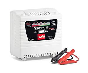 Telwin Chargeur de Batterie Touring 15 12/24 V